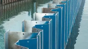 Combined Sheet Pile Walls in Deep Excavations