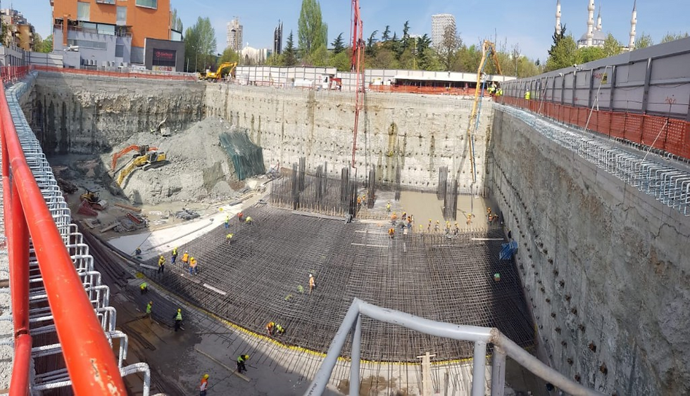 Concrete Diaphragm Walls in Albania - DeepEX Project