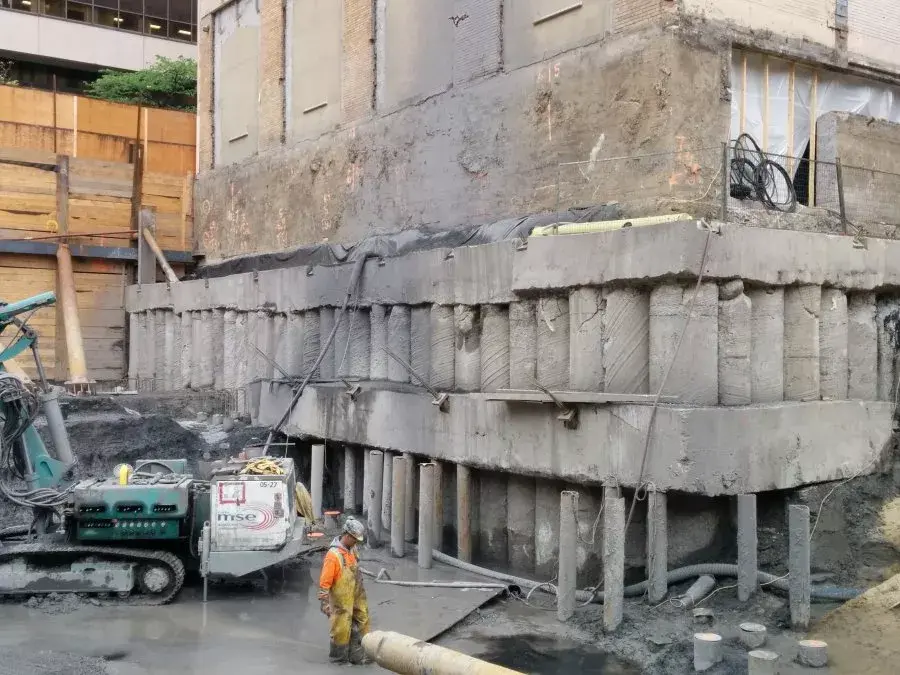 Excavations in Montreal, Canada - DeepEX Projects