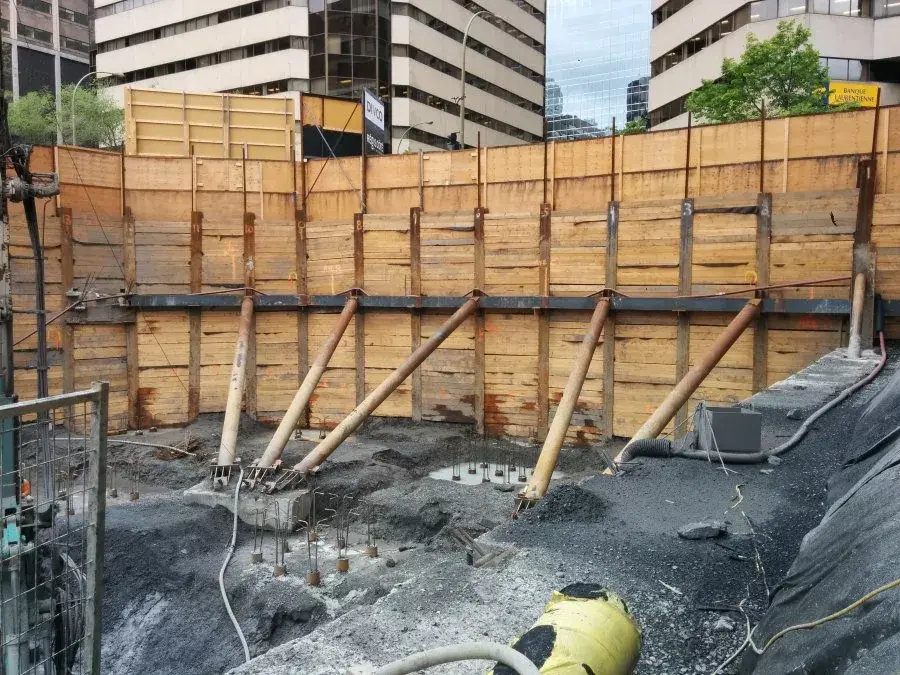 Excavations in Montreal, Canada - DeepEX Projects