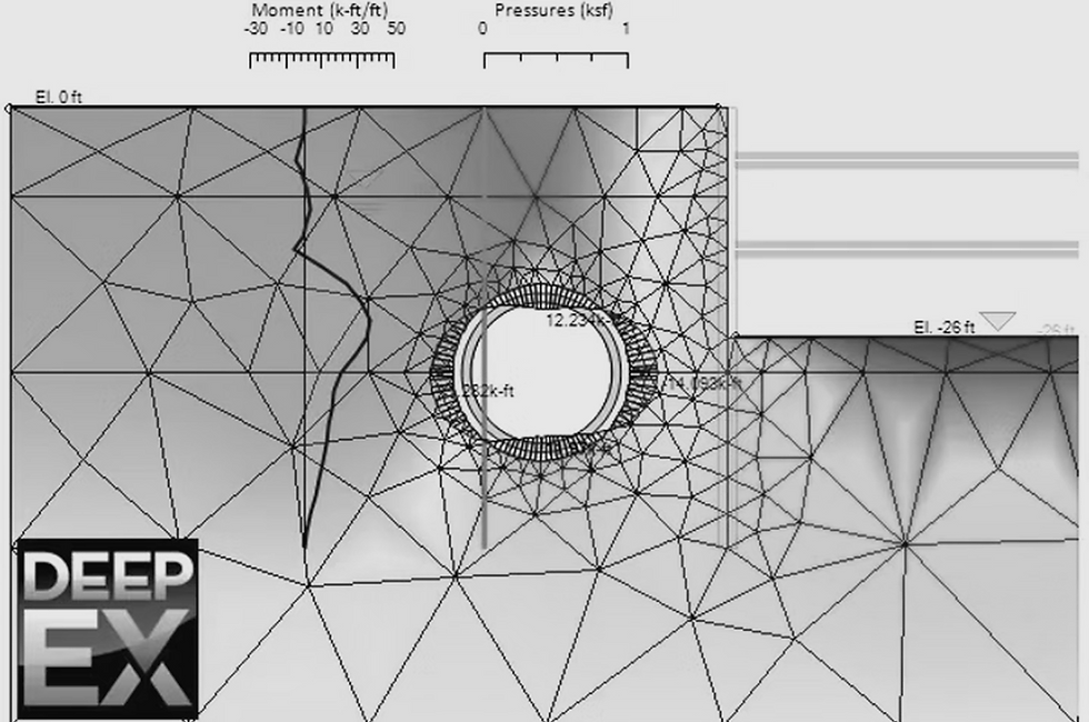 DeepEX Shoring and Tunnel Design Software