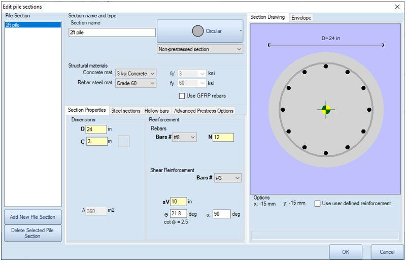Discover the Secrets of Lateral Pile Analysis for Drilled Piles with DeepFND Software!