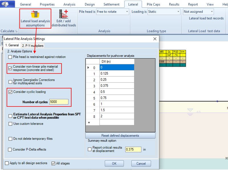 Discover the Secrets of Lateral Pile Analysis for Drilled Piles with DeepFND Software!