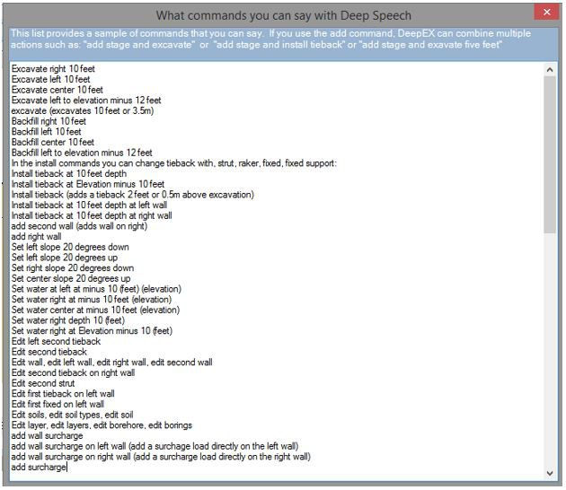 Voice Recognition & Intelligence in DeepEX