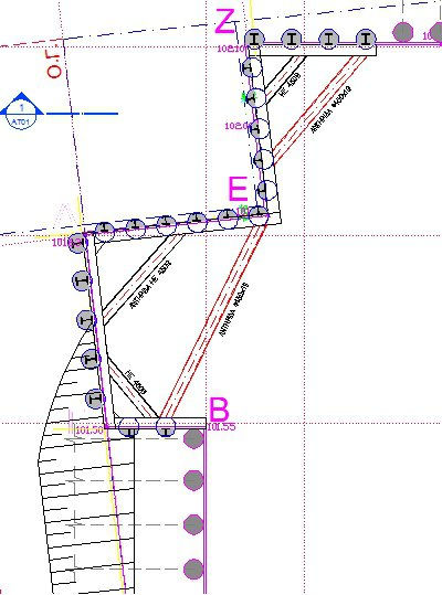 Architecture and deep basements, architecture and underground parking garages