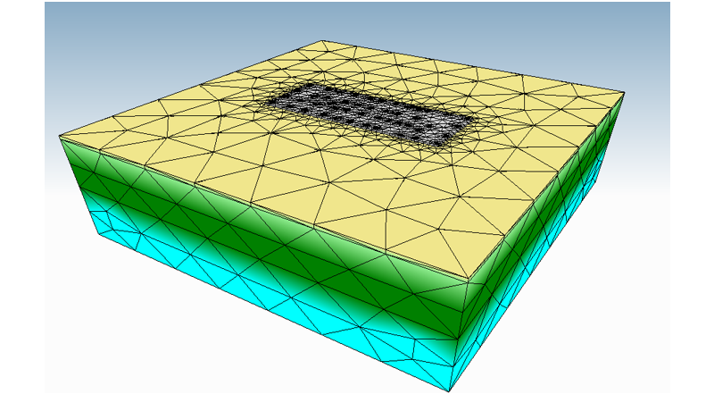 Simulation of a Pile Raft Foundation of Apartment Building, Uppsala, Sweden