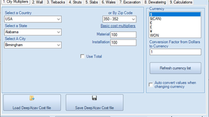 Deep Excavation Cost Estimation With DeepEX