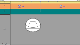 Tunnels in DeepEX: Sequential Excavation Method (SEM)