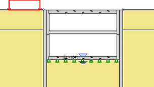 Cut-and-Cover Tunnels Design with DeepEX
