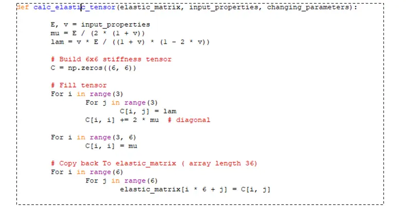 Python scripting interface in DeepEX
