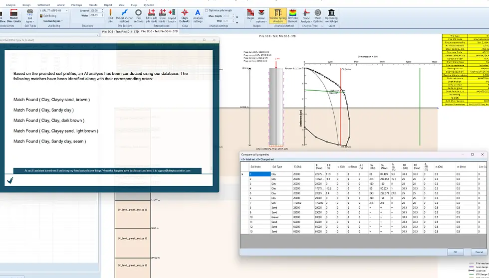 AI assistant and soil profile calibration in DeepFND
