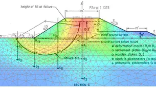 Failure of a Test Embankment on Sensitive Champlain Clay - Deep excavation