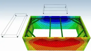 DeepEX 3D FEM Training Examples - Deep excavation