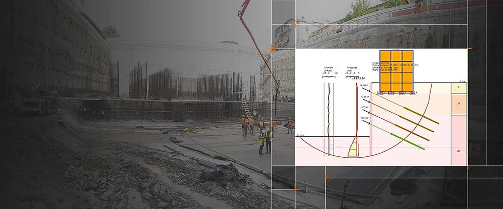 Design soldier pile and lagging walls with DeepEX software