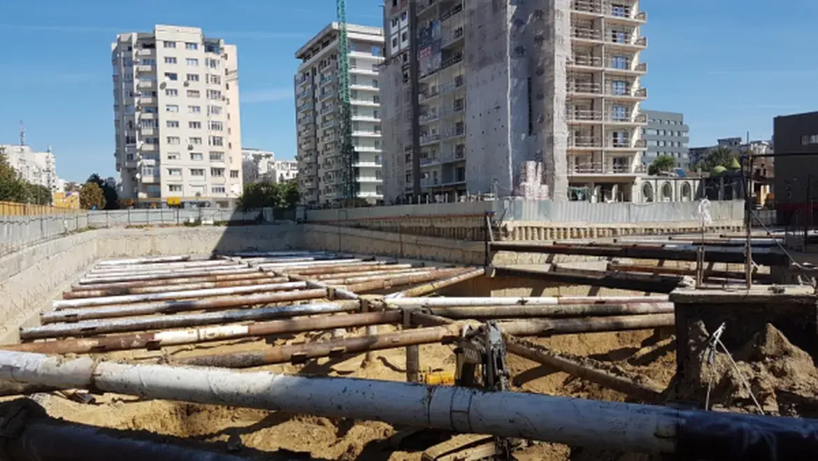 Murs de soutènement à diaphragme conçus avec le logiciel DeepEX